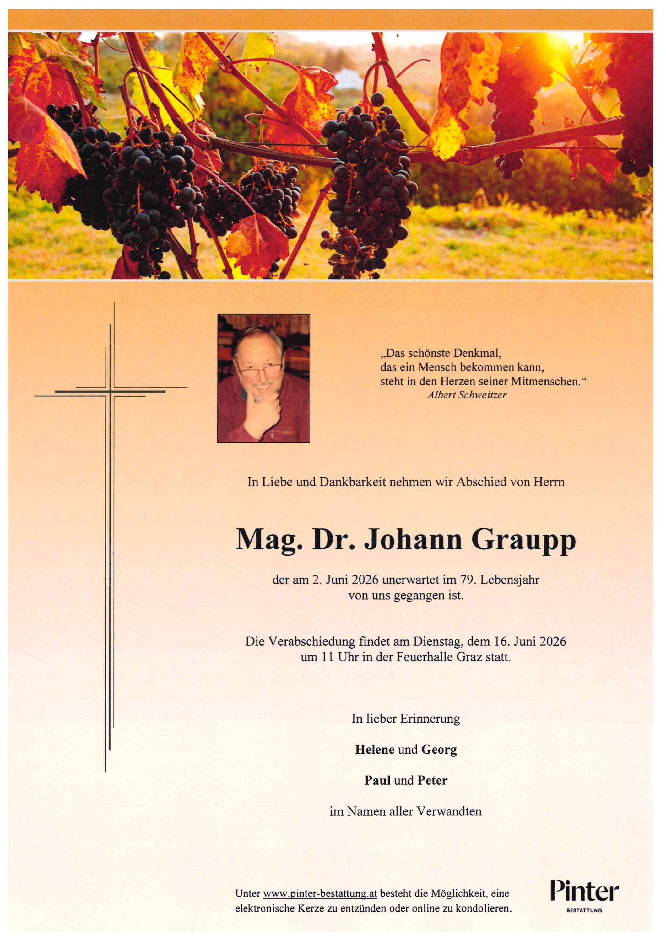 Mag. Dr. Johann Graupp
